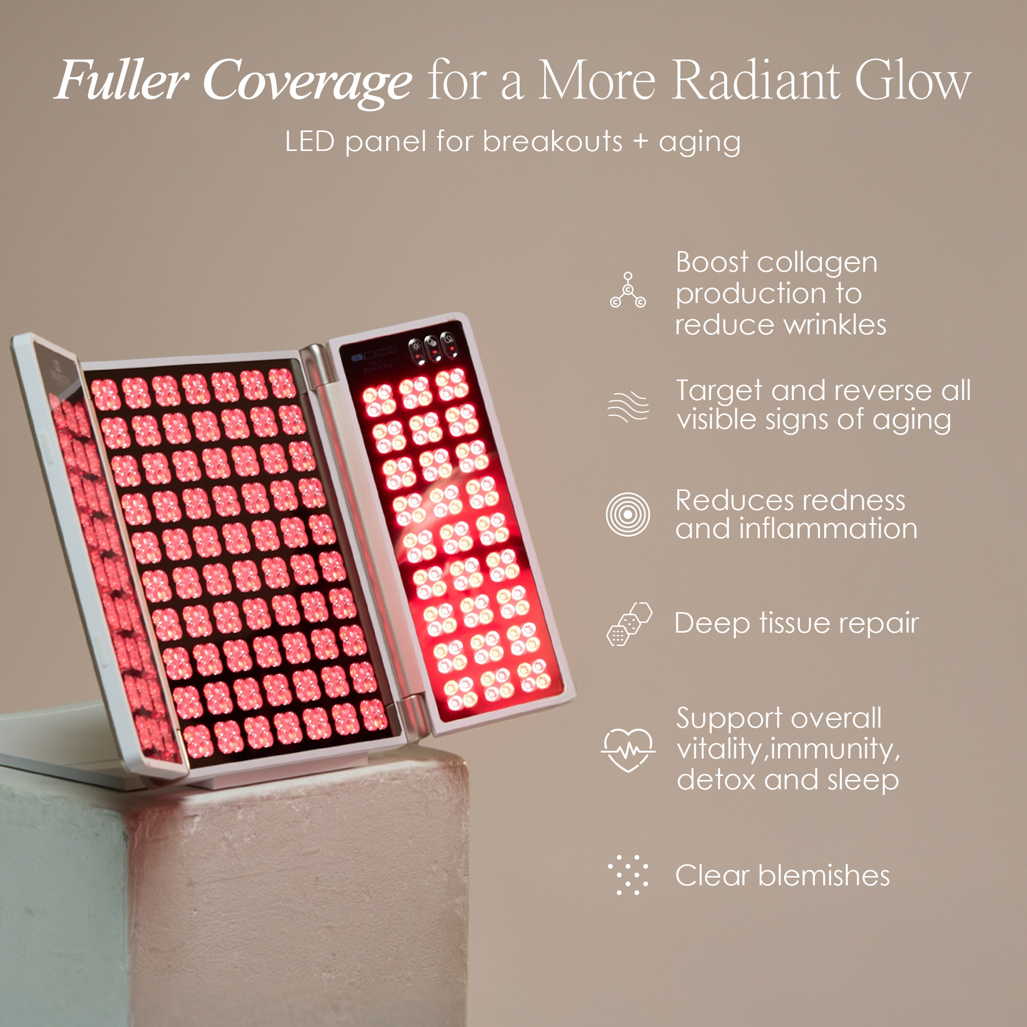 Alora | Age Renewal LED Light Therapy Panel