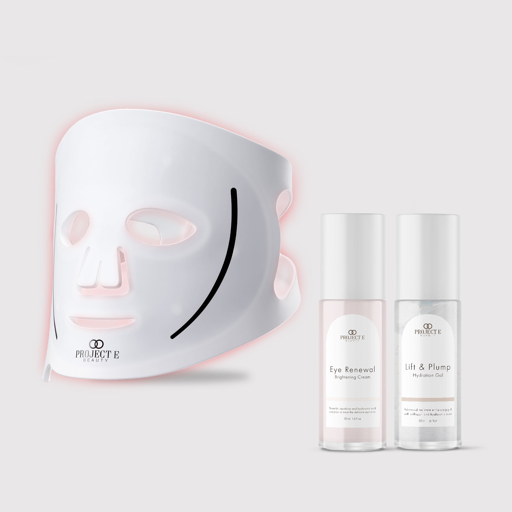 LumaLux Face+ | Pro LED Red Light Therapy Face & Neck Mask