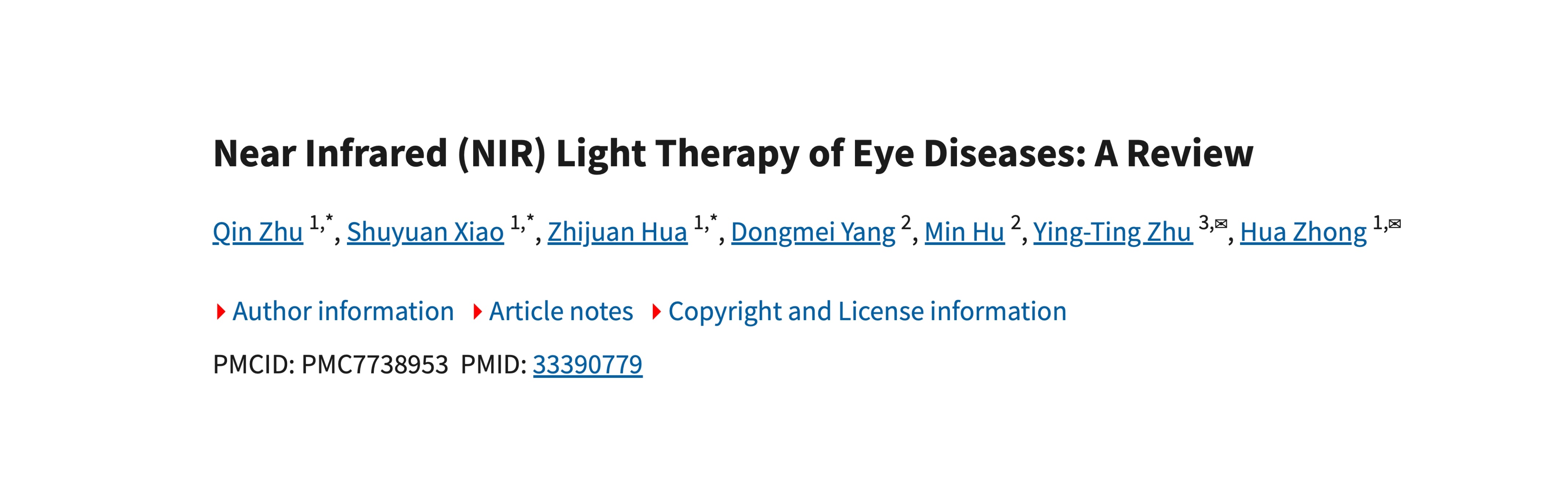 NIR Light: A Safe and Effective Future Treatment for Eye and Neurological Disorders