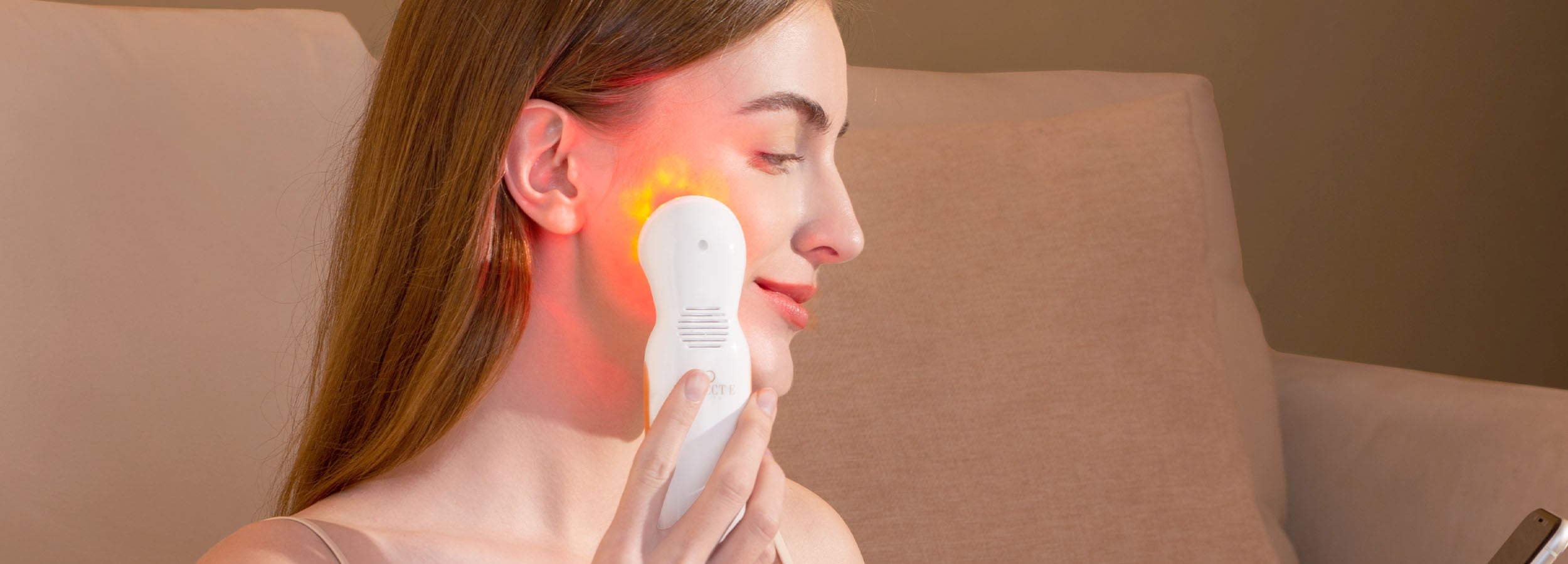 SkinSonic LED Ultrasonic Wand